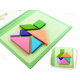 Aga Gyermek mágneses 3D puzzle - Tangram blokkok