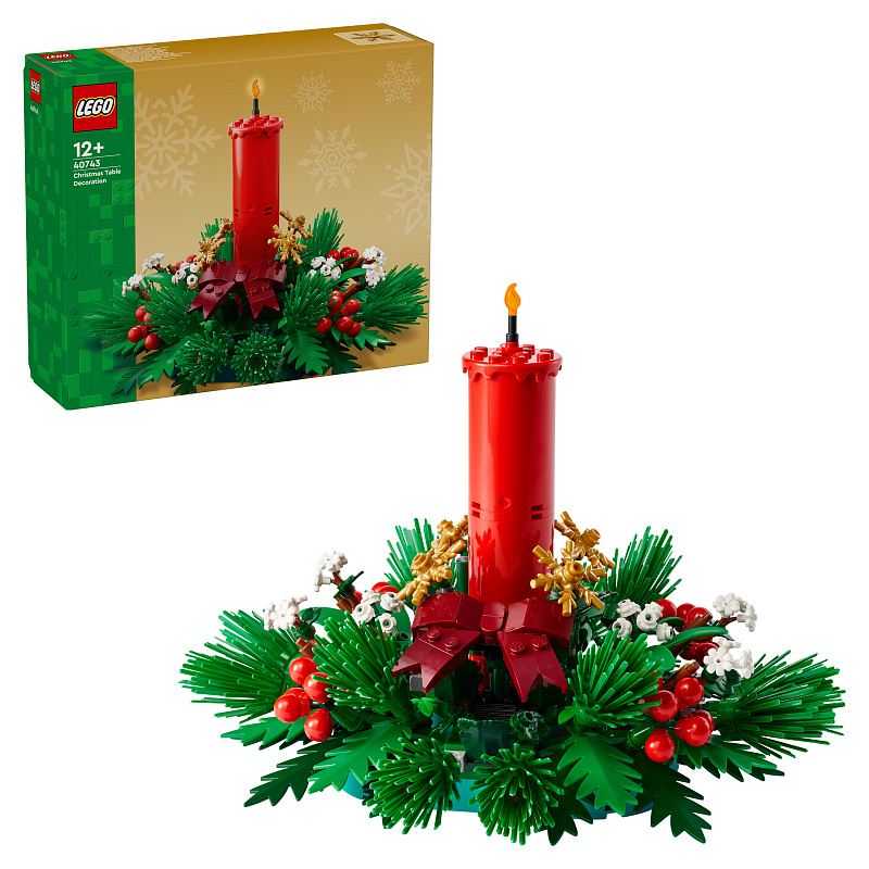 LEGO® Iconic 40743 Karácsonyi asztali dekoráció