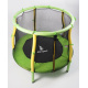 Aga Gyermek trambulin 116 cm Világos zöld-sárga + védőháló