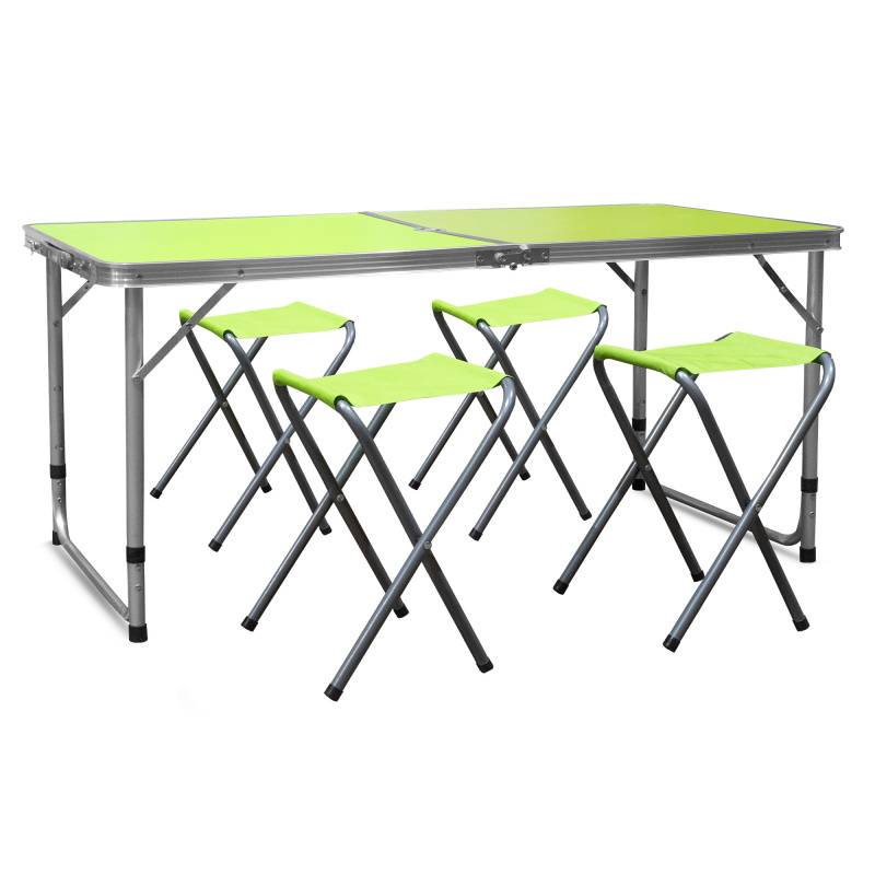 Aga Camping összecsukható készlet Zöld