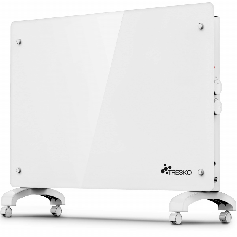 Tresko Üveg konvektor 1500 W GPH-15 Fehér
