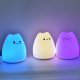 Aga Érintős éjszakai fény Little Cat - szilikon LED