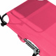 Aga 2x Kerti állítható napozóágy tetővel Rózsaszín