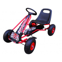 R-Sport Kids pedálos autó gokart G1 Red