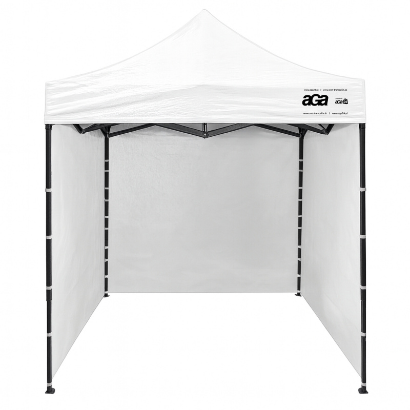 Aga  összecsukható ollós szerkezetű sátor PARTY 2x2m fehér