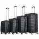 Aga Travel Utazótáska Készlet MR4659 Fekete