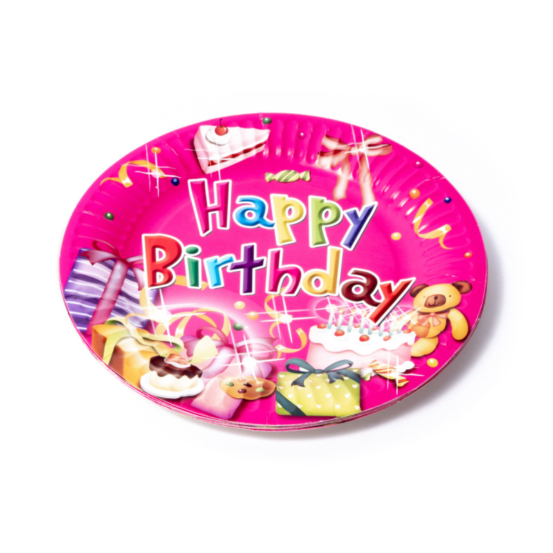 Aga4Kids Papírtányérok 23cm DS932-6 10 db