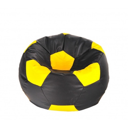 Aga Ülőtáska BALL XXXL Sárga - Fekete