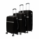 Aga Travel Utazási bőröndkészlet MR4679 Fekete