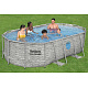 BESTWAY Power Steel Swim Vista medencés ablak 427x250x100 14x8FT 7in1