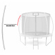 Aga Stojná tyč na trampolínu EXCLUSIVE 180/250/305/366 cm - felső rész