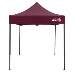 Aga Eladási stand oldalfalak nélkül 2x2 m Sötétvörös