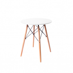 Aga étkezőasztal 60 cm fehér