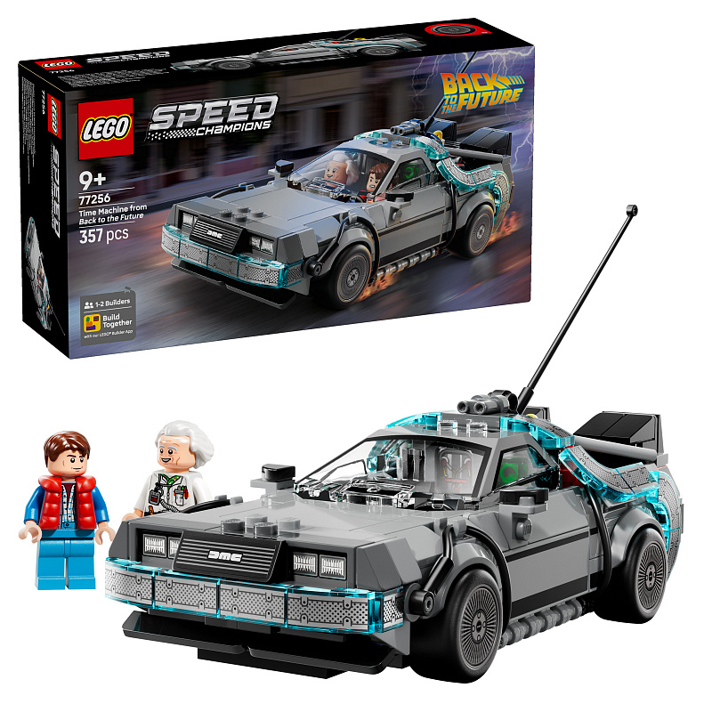 LEGO® Speed Champions 77256 A Vissza a jövőbe időgépe