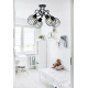 Függesztett lámpa LOFT - 4x E27 - DRÓTGÖMB
