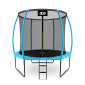 Aga SPORT EXCLUSIVE trambulin 250 cm világoskék + védőháló + létra