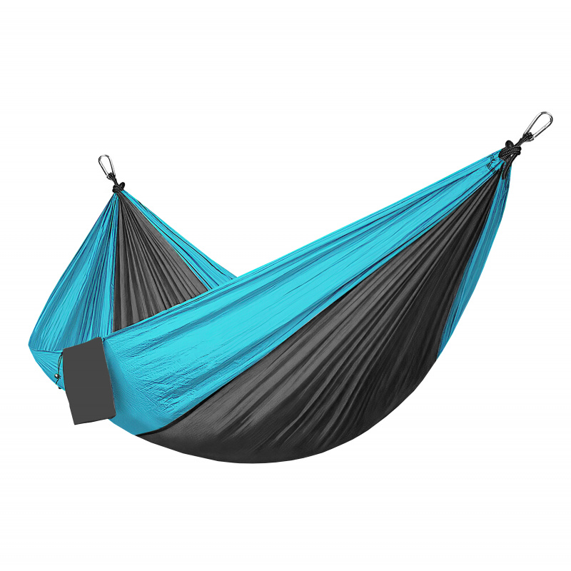 Aga Utazó függőágy 270x140 cm Fekete-kék