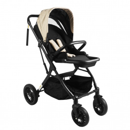 Aga Sport Babakocsi Fekete/Bézs