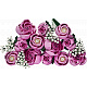 LEGO® Botanicals 10374 Rózsaszín rózsacsokor