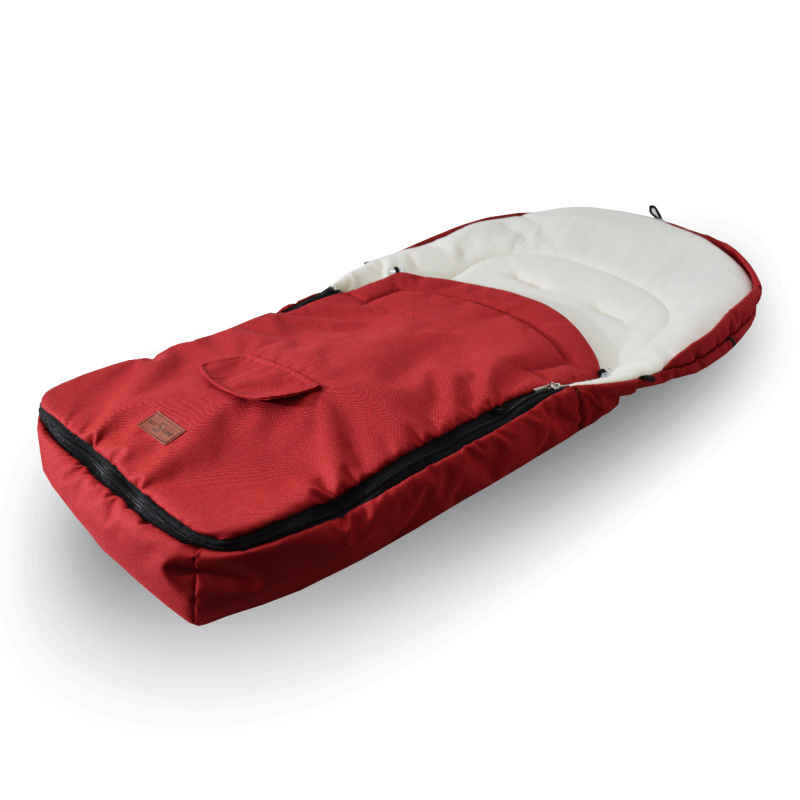 Aga puffer kabát  Fusak Klasik Polar Len Red