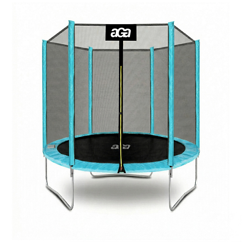 Aga SPORT TOP Trambulin 180 cm Világoskék + védőháló