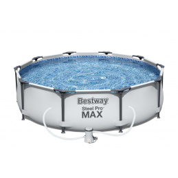 Bestway Steel Pro Max medence 3,05 x 0,76 m 56408 + szűrőbetétes szűrés