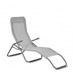 Aga Kerti Fekvőszék SIESTA Világosszürke