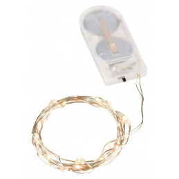 Linder Exclusiv Karácsonyi lánc elemmel 30 LED Meleg fehér Linder Exclusiv Karácsonyi lánc elemmel 30 LED Meleg fehér