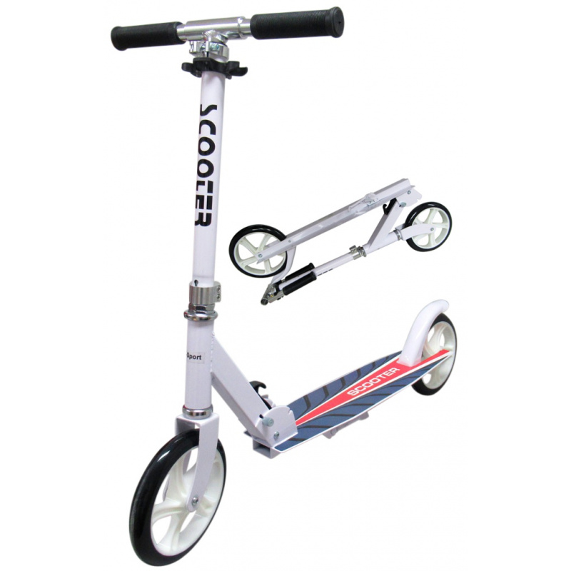 R-Sport robogó H4 200 mm-es kerekek Fehér