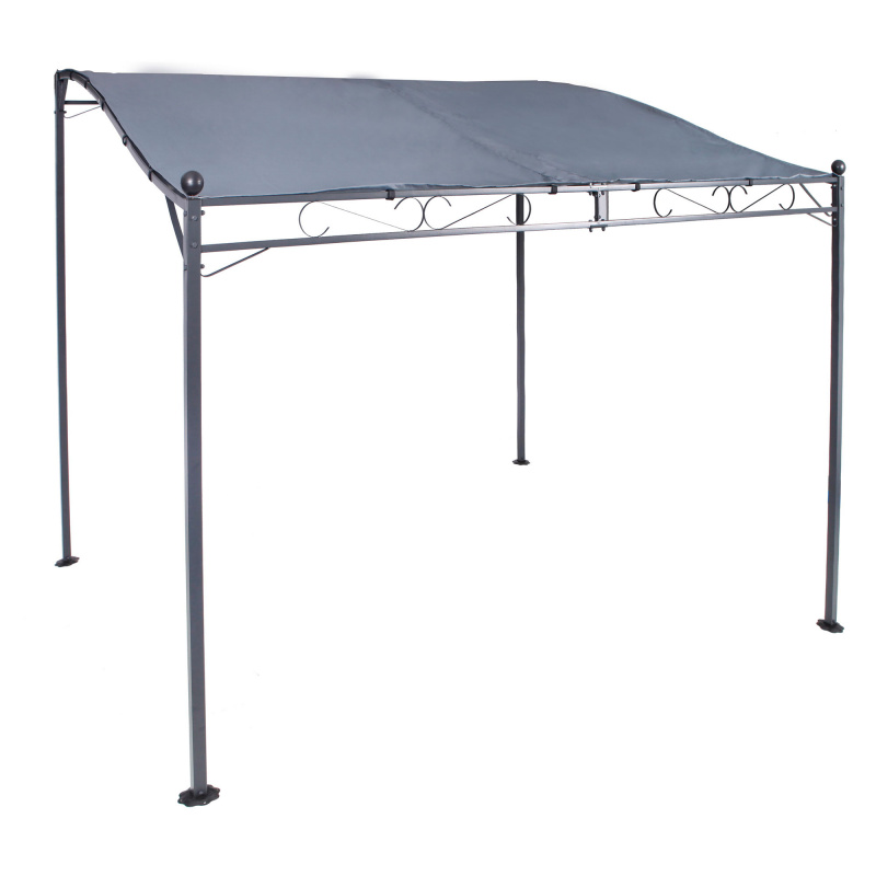 Linder Exclusiv Kerti pavilon Vászon 2,5x3 m Szürke