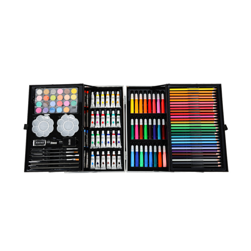 Aga Festőkészlet bőröndben 145 db Rózsaszín