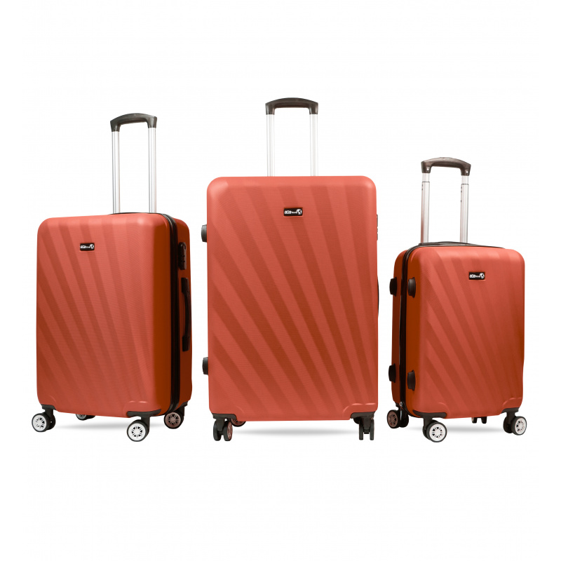 Aga Travel Bőröndkészlet MR4653 Piros