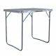 Aga Összecsukható kempingasztal 70x50x60 cm Szürke