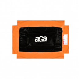 Aga Rúgóvédő téglalap alakú trambulinhoz 122x183 cm Narancssárga