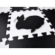 Kontrasztos puzzle alátét - Állatok ZA4783