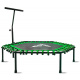 Aga Smart FITNESS trambulin 130 cm Zöld + fogantyú