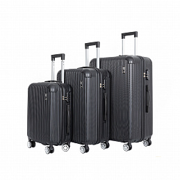 Aga Travel Bőröndkészlet MR4652 Fekete