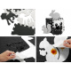 Kontrasztos puzzle alátét - Állatok ZA4783