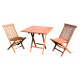 Linder Exclusiv Teak kerti szett TEAK BALKON SET TH023 - Magda eladás
