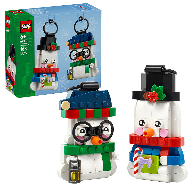 LEGO® Iconic 40812 Hóemberes karácsonyi díszek