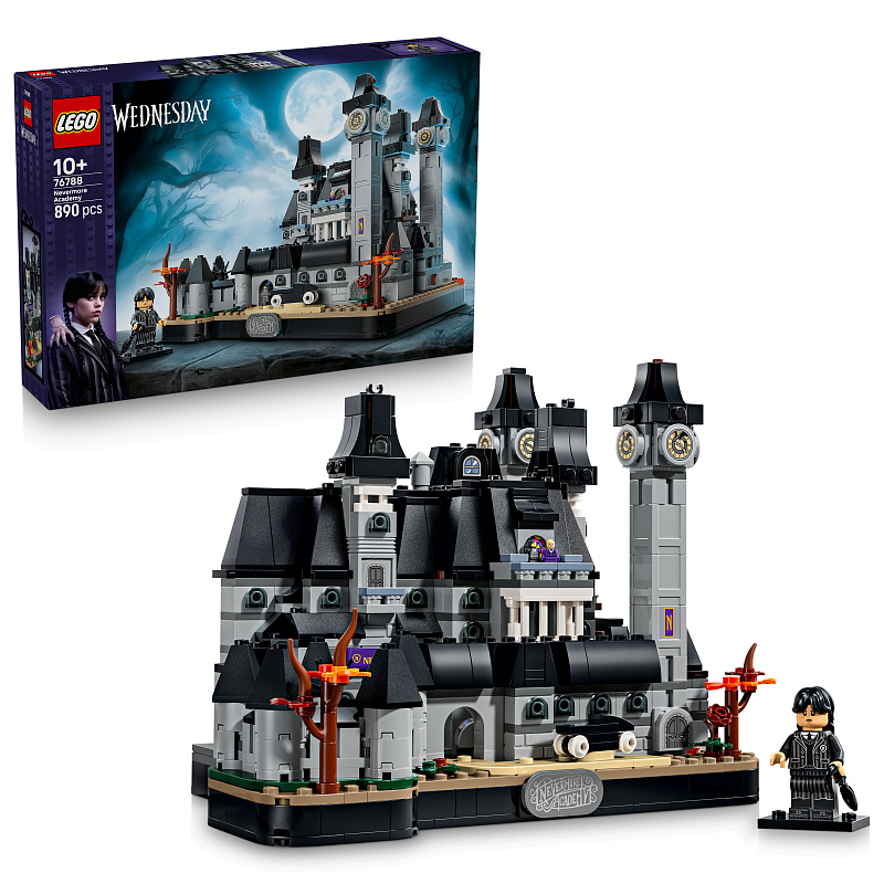 LEGO® Wednesday 76788 Nevermore Akadémia