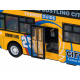 Fém emeletes busz ZA2094 - sárga