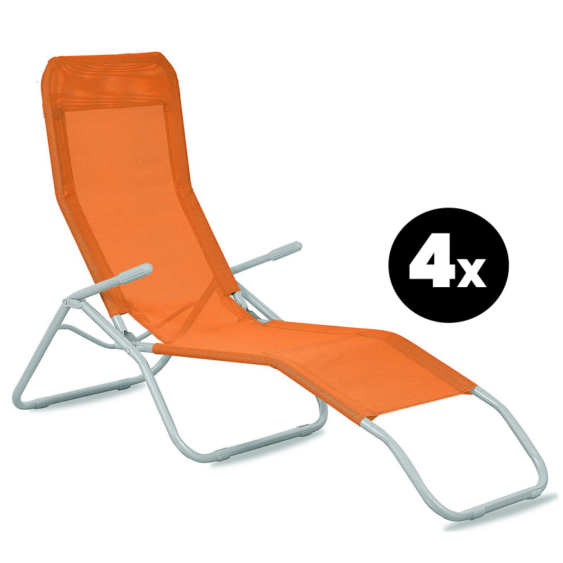 Aga 4x Kerti nyugágy SIESTA Narancssárga