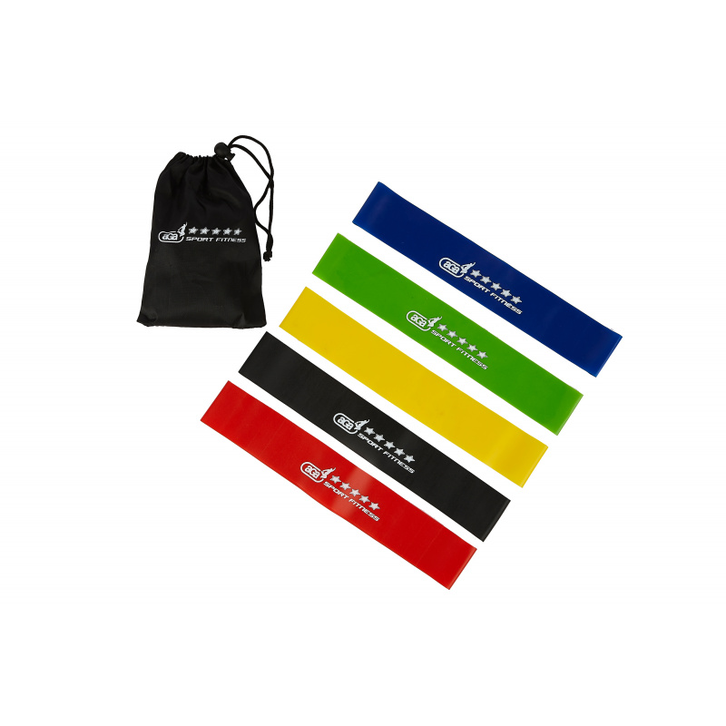 Aga Fitness ellenállás edzés gumikészlet