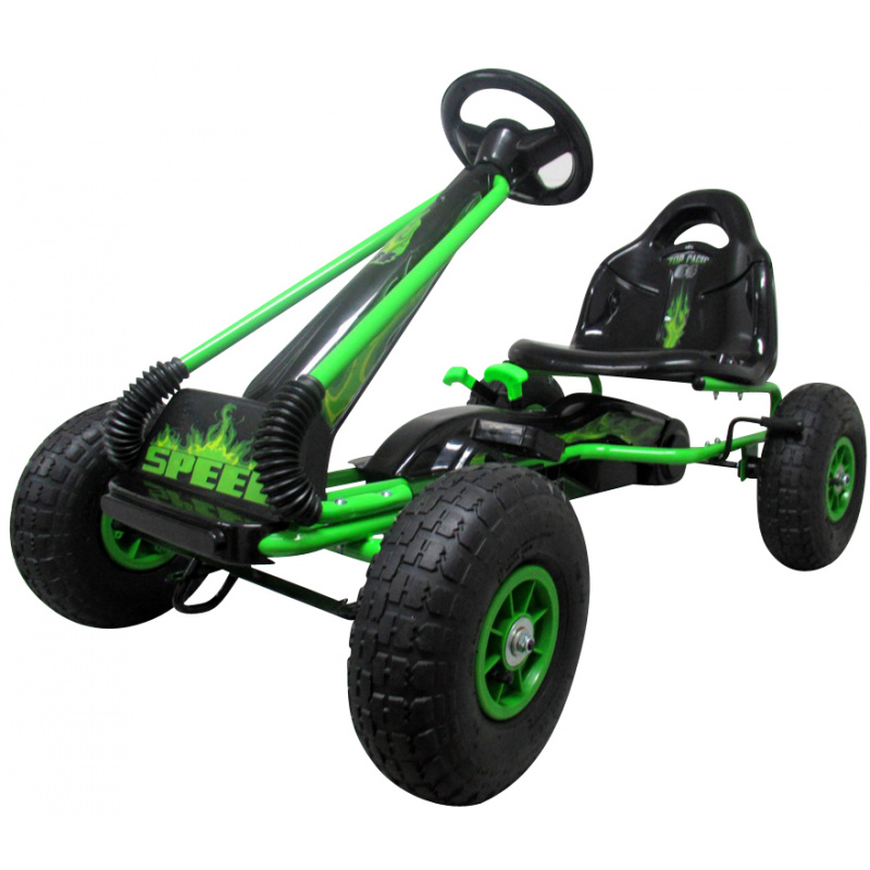 R-Sport Kids pedálos gokart G3 Zöld