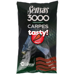 Sensas Etetőanyag 3000 Carp Tasty Spicy 1kg