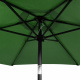 Aga Dönthető kerti napernyő 250 cm Sötétzöld