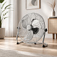 Aga Padlóventilátor 50 cm Ezüst