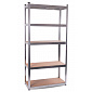 Aga Fém polcrendszer 180x90x40 cm 5 polc