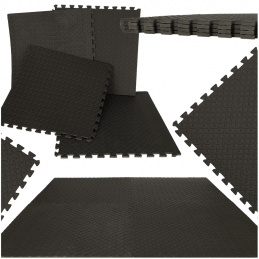 Aga Gyermek hab alátét 60x60 4 részes - Fekete Aga Gyermek hab alátét 60x60 4 részes - Fekete